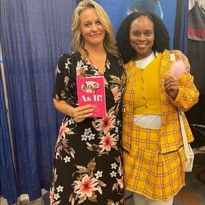 As If! Me meeting Alicia Silverstone this weekend. She is so sweet.